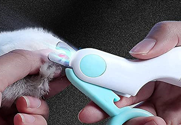 Professional Pet Nail Clipper with LED Light - Two Colours Available