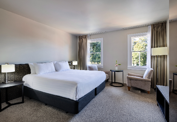 Hanmer Springs Getaway for Two incl. Entry to Hanmer Springs Thermal Pools, Daily Breakfast & Free Parking - Snug, Double Take, The Edit or Greenhouse Room Available - Option for Two Nights