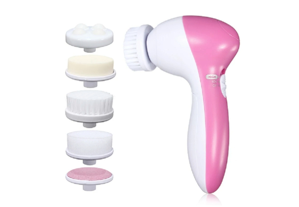 Five-in-One Face Electric Facial Cleaner