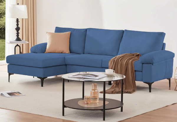 Adriana Sectional Sofa - Available in Two Colours