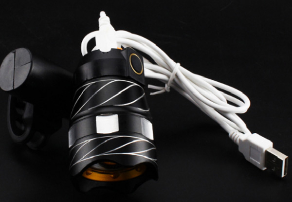 Bright Night Riding Bicycle Flashlight - Two Colours Available with Free Delivery