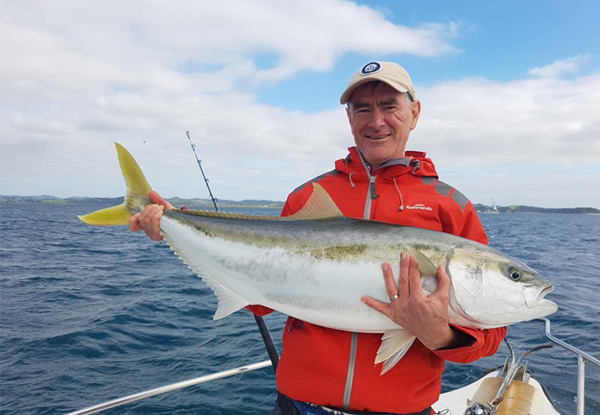 Six-Hour Kingfish Fishing Charter or Four-Hour Snapper Fishing Charter in the Bay Of Islands - Options for Two People Available