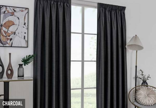 Pair of Thermal Readymade Curtains - Available in Three Colours & Six Sizes