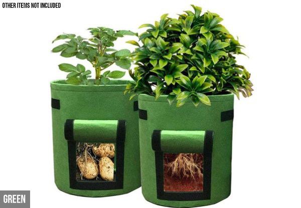 Water-Resistant Potato Planter Bag - Three Colours Available & Option for Three