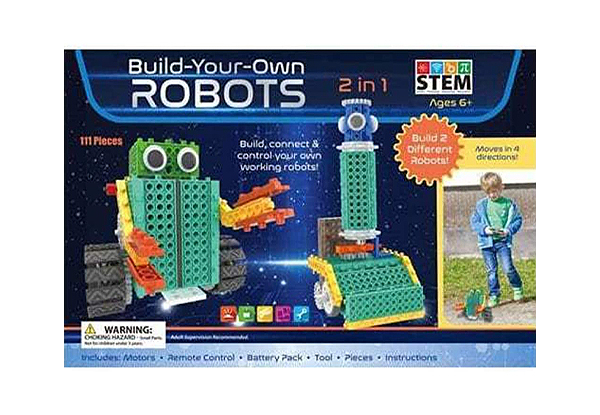 Two-in-One Build-Your-Own Robot Kit