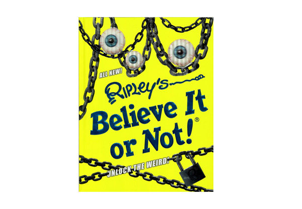Ripley’s Believe It Or Not! Shatter Your Senses Book - Options for Unlock the Weird Book or Both