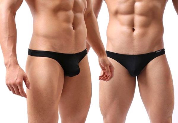 Pair of Sexy Breathable Men's Underwear - Six Colours Available