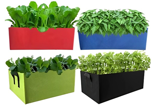 Reusable Rectangle Planting Bag - Available in Four Colours & Four Sizes