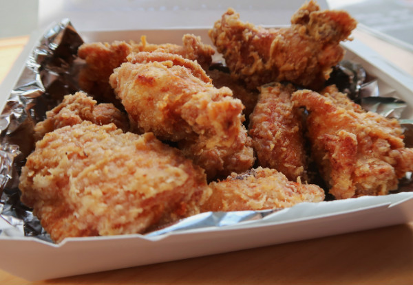 Ten Pieces of  Original, Korean Style or Half & Half Fried Chicken with Dessert - Option to incl. Bubble Tea