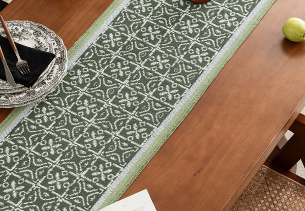 Boho Linen Braided Table Runner - Available in Two Colours & Four Sizes
