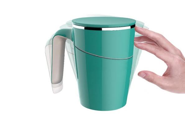 Spill-Free Twin-Wall Insulated Mug