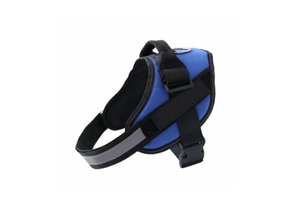 Adjustable Reflective Dog Harness - Available in Six Colours & Four Sizes