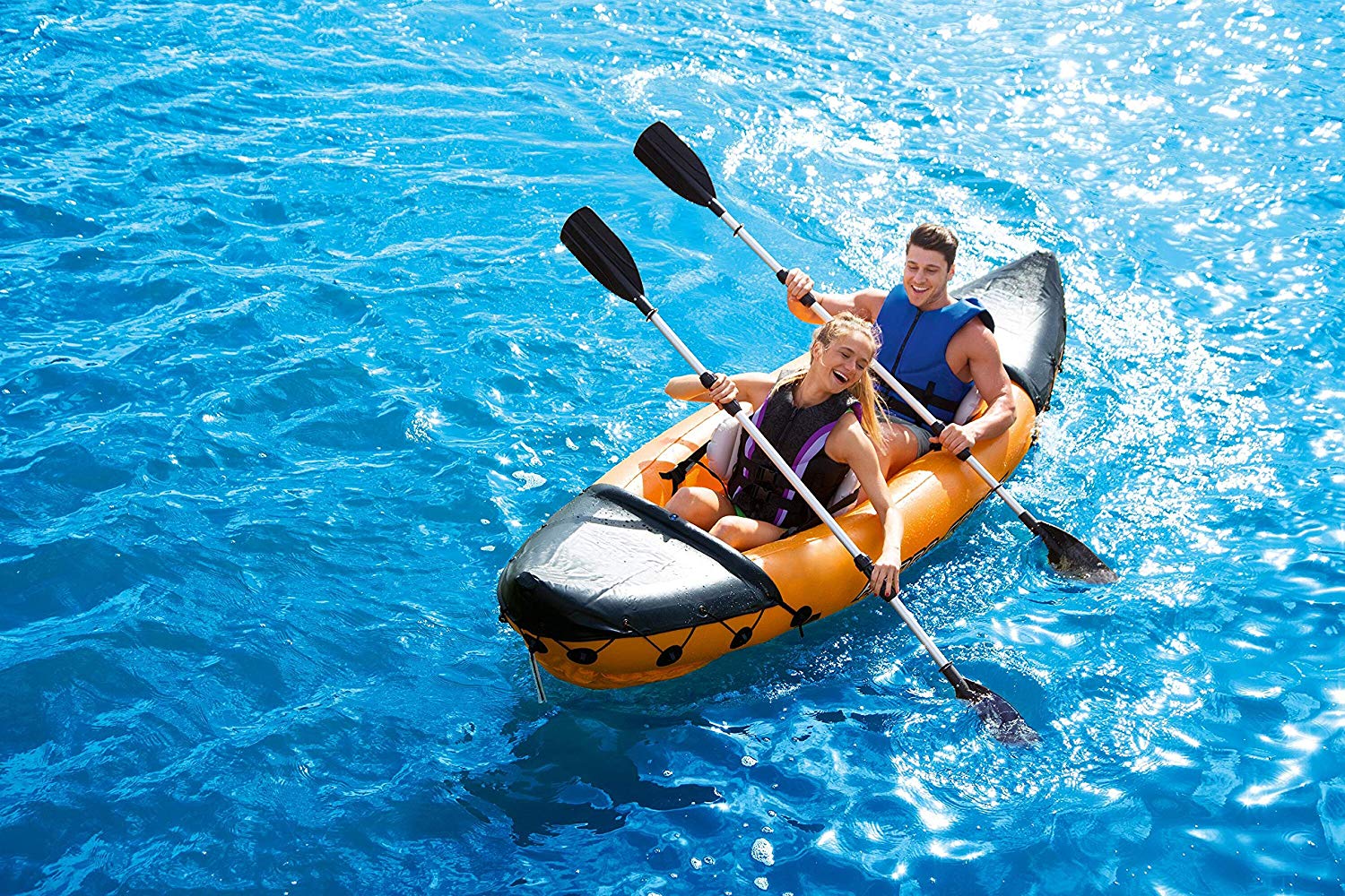 Bestway Inflatable Two-Person Kayak incl. Oars