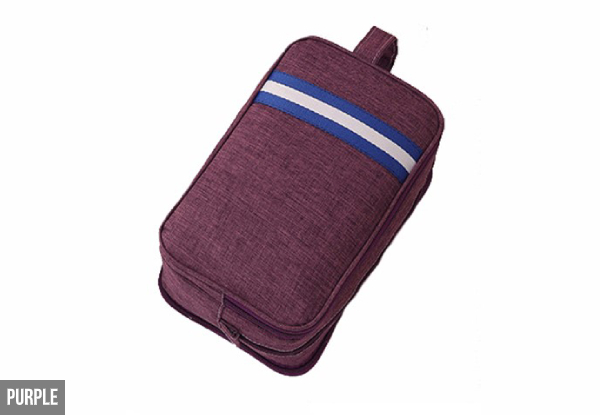 Wet & Dry Travel Makeup & Toiletries Bag - Four Colours Available with Free Delivery