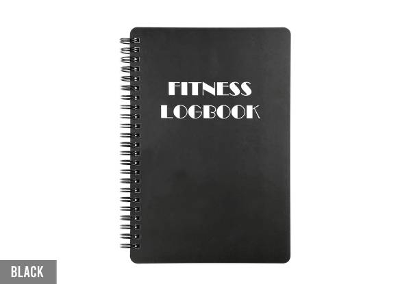 A5 Workout Journal Log Book - Available in Four Colours & Option for Two-Pack