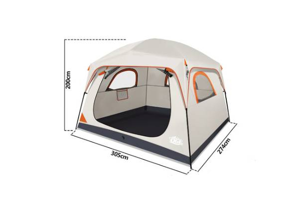 Six-Person Family Camping Tent