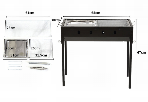 Moyasu Portable Outdoor BBQ Grill