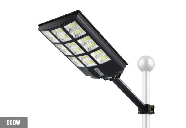 LED Solar Street Light with Remote - Two Options Available