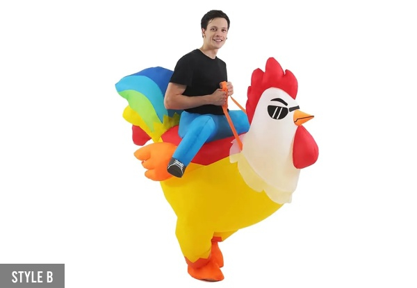 Inflatable Rooster Costume for Adults - Two Styles Available