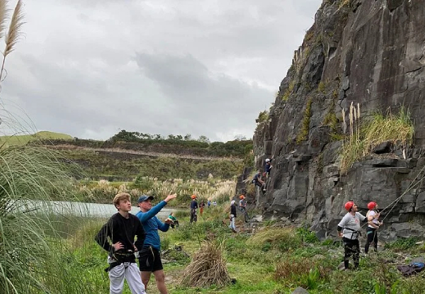 Full Day Outdoor Rock Climbing Adventure Discover Maungarei Springs (Stonefields) in Auckland - Option for Half Day