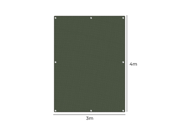 Manan Camping Canvas Tarpaulin - Four Sizes Available