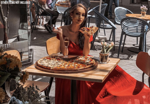 40cm Pizza with Two Beers or Wine for Two People - Option for Two Pizzas with Four Drinks & Option for 60cm Pizza - Option for up to Four People