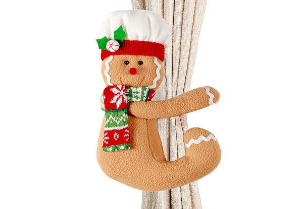 Gingerbread Man Christmas Tree Topper Decoration