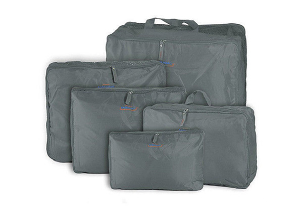 Five-Pack of Travel Storage Bags with Free Delivery