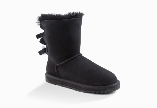 OZWEAR UGG Water-Resistant Classic Bailey Bow Boots - Three Colours & Six Sizes Available