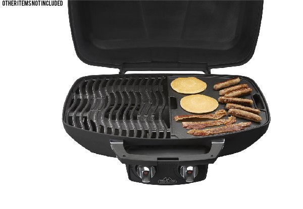 Napoleon Travel Q Pro285 Black Gas Grill Bundle incl. Hot Plate & BBQ Cover with Free Metro Delivery