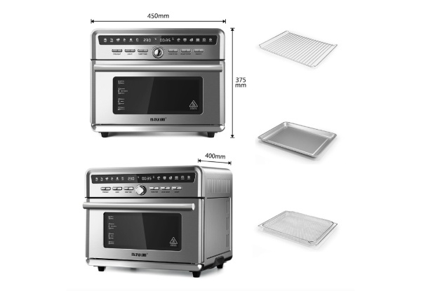 Maxkon 25L 10-in-1 Digital Air Fryer Oven