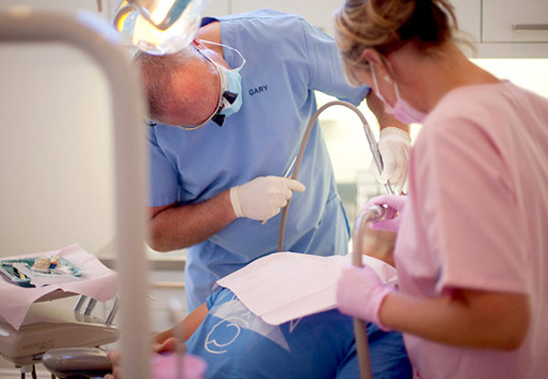 $50 for a Dental Exam & X-Ray, or $100 to incl. a Clean & Polish by Dentist (value up to $165)