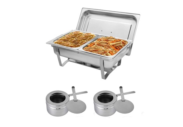 11L Stainless Steel Chafing Dish Food Warmer - Three Options Available