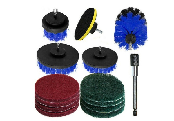30-Piece Drill Brush Set - Two Colours Available