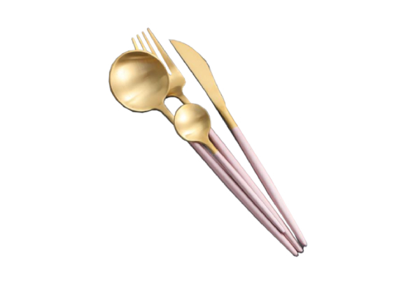 Gold Dipped Elegant Cutlery - Three Options Available