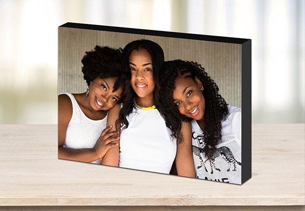 10 x 15cm Photo Block incl. Nationwide Delivery - Options for Two or Three