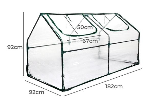 Levede Greenhouse PVC Cover Frame