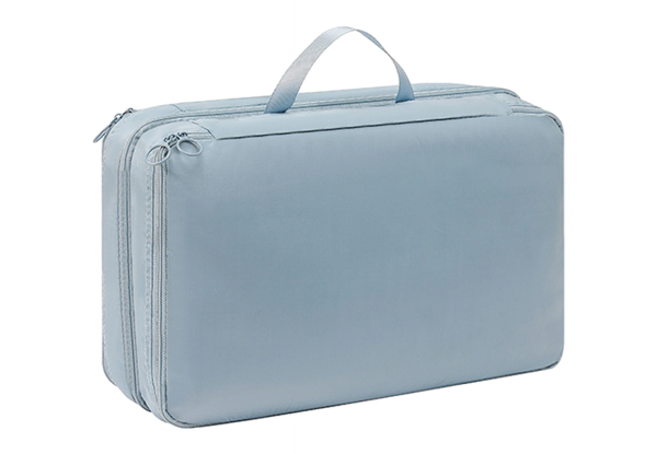 Double-Layer Travel Expandable Packing Cubes Organiser - Available in Four Colours & Option for Two