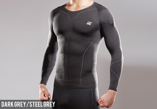 Air Men's Compression Long Sleeve Top - Two Colours & Four Sizes Available with Free Delivery