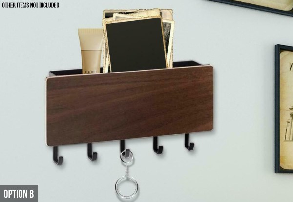 Wall Mounted Key Holder - Four Options Available