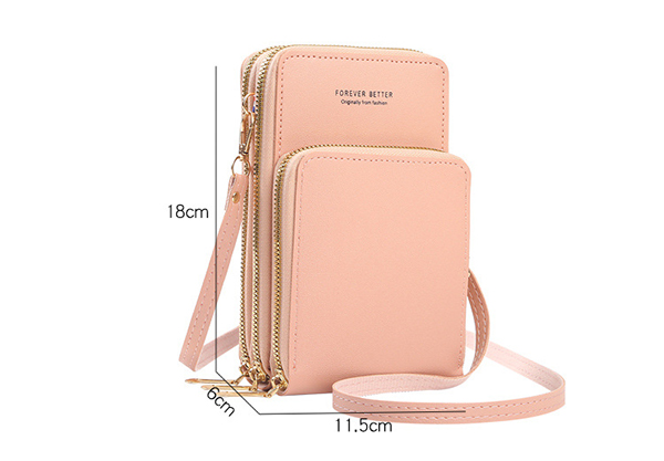 Crossbody Mobile Phone Bag - Eight Colours Available