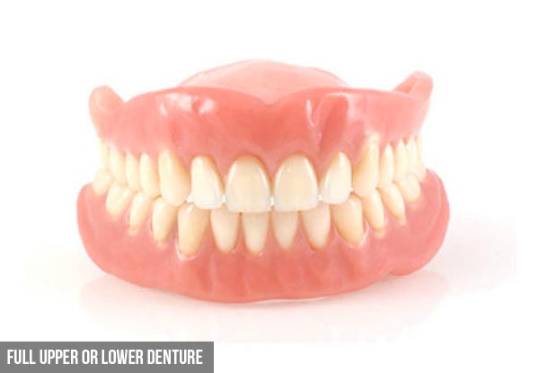 $1,000 Voucher Towards Single Full Upper or Lower Denture - Option for Partial Denture
