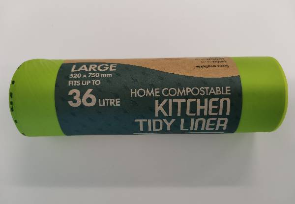 Six Rolls of CompostMe Compostable Bin Liners - Four Sizes Available