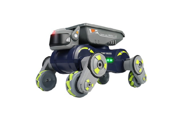 RC Gesture Sensing Robot Dog Toy with Spray Lights & Music - Two Colours Available