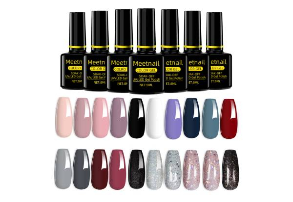 Gel Nail Polish Set - Two Options Available