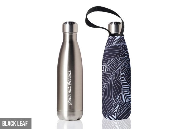 BBBYO 500ml Future Bottle with Carry Cover - Nine Designs Available