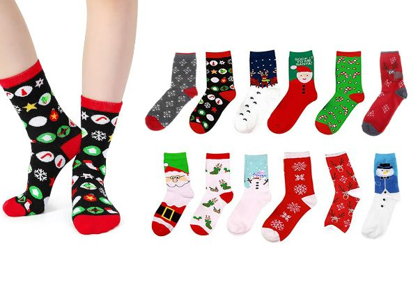 Ten-Pairs of Christmas Socks