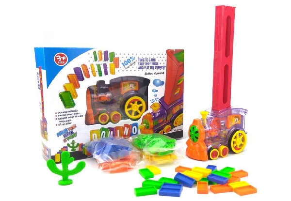 Automatic Domino Brick Laying Toy