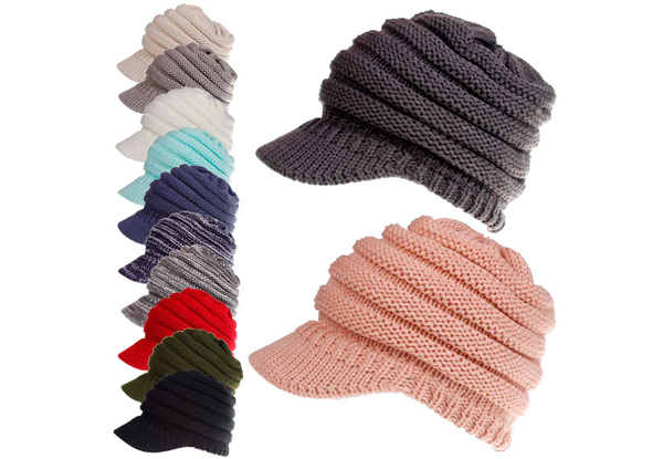 Winter Knitted Cap - 12 Styles Available
