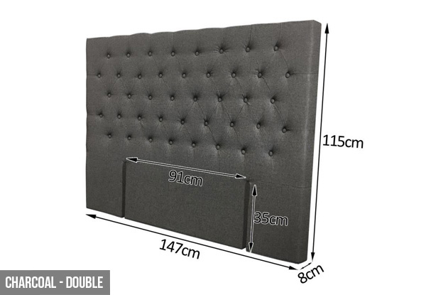 Fabric Headboards - Three Sizes Available